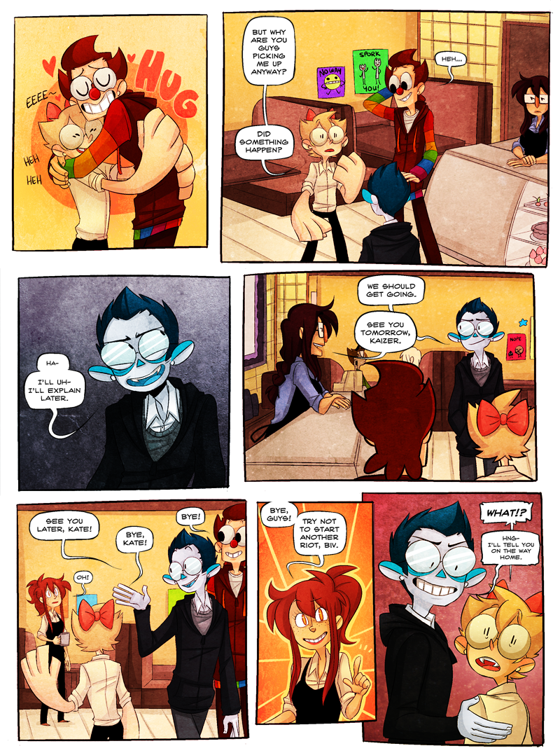 Monsterkind Comic Page 1
