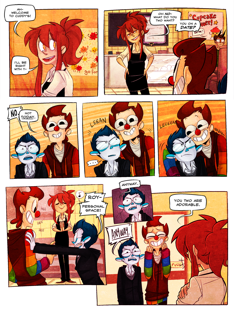 Monsterkind Comic Page 1