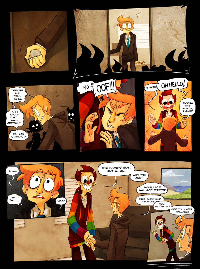 Monsterkind Comic Page 1