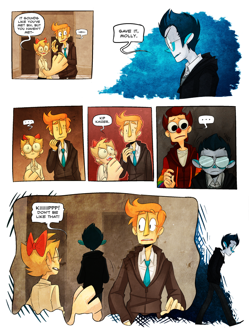 Monsterkind Comic Page 1