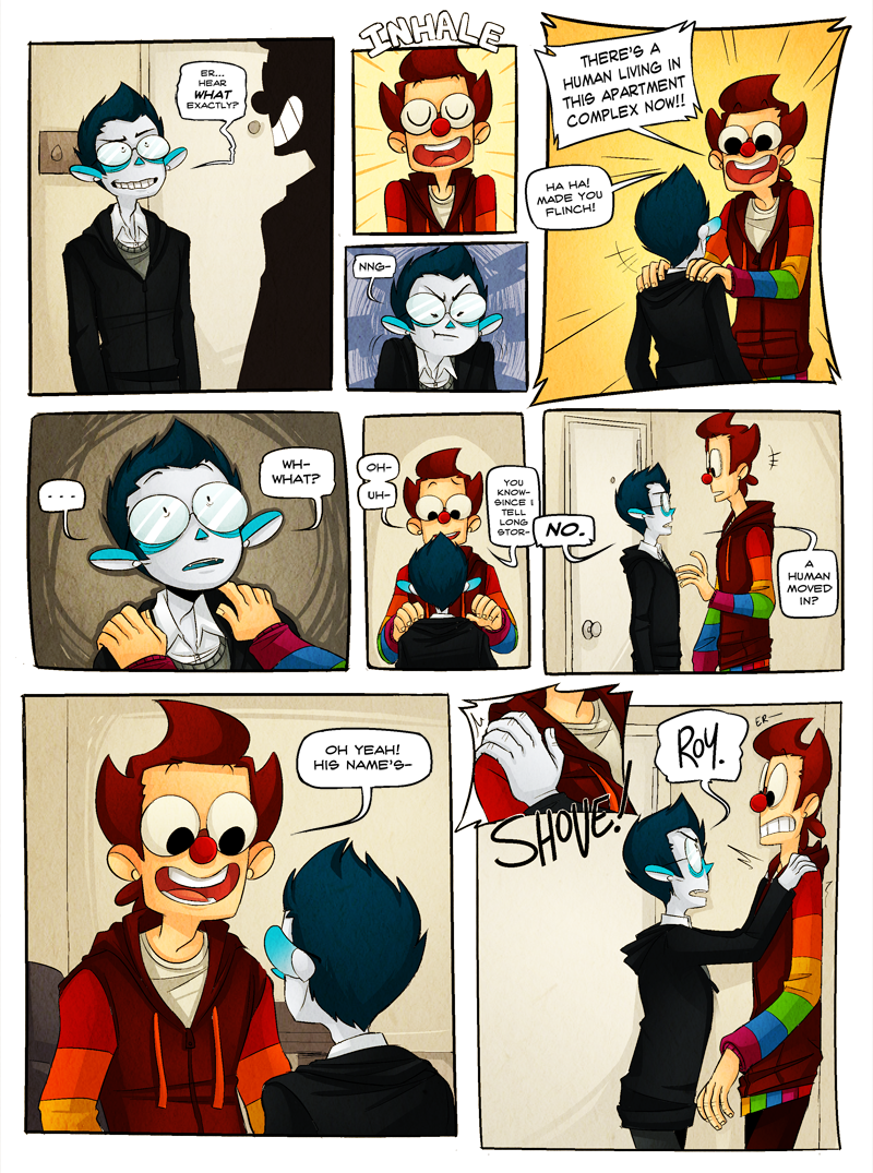 Monsterkind Comic Page 1