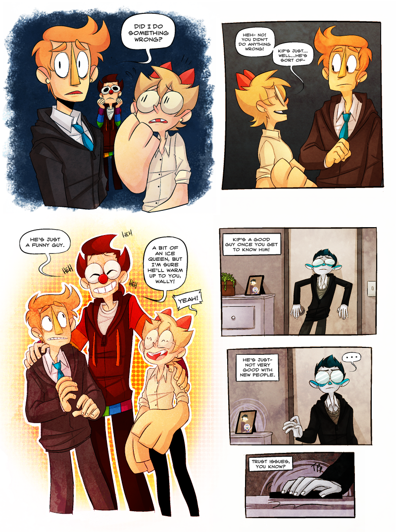 Monsterkind Comic Page 1