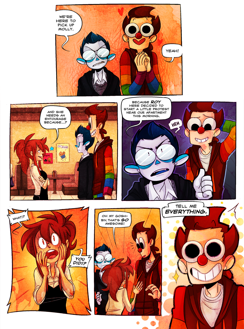 Monsterkind Comic Page 1