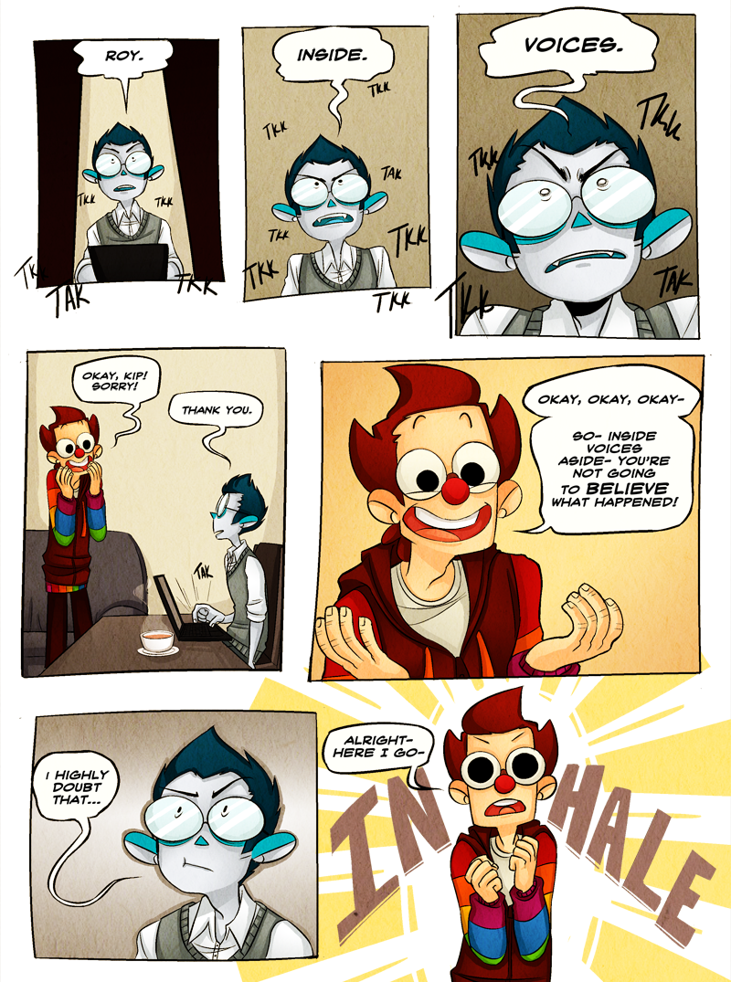 Monsterkind Comic Page 1