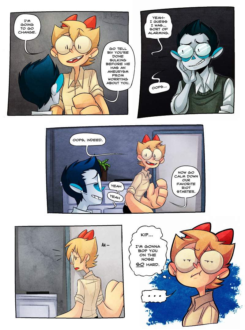 Monsterkind Comic Page 1