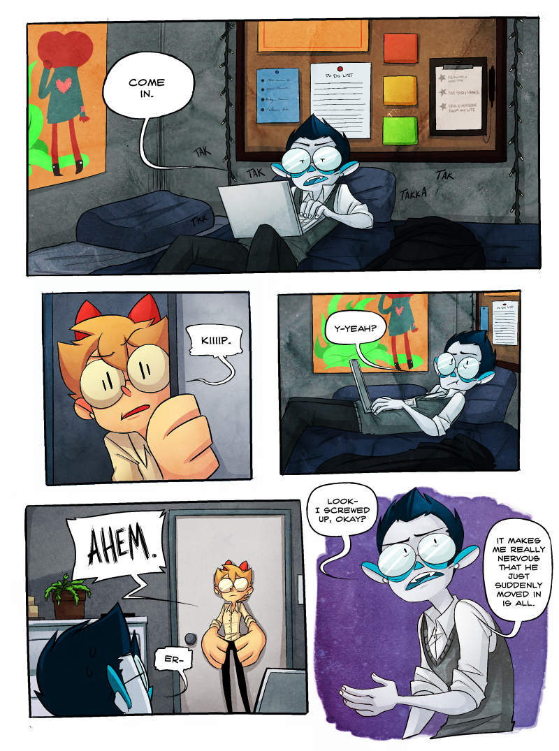 Monsterkind Comic Page 1