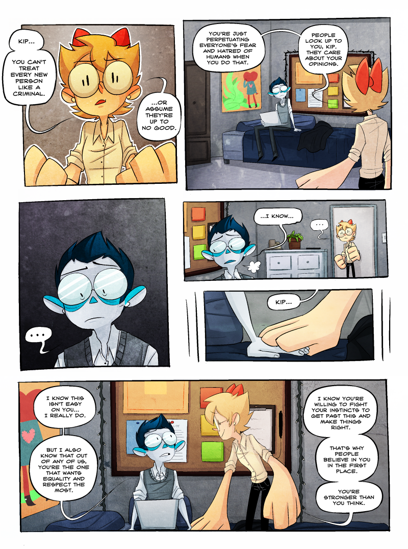 Monsterkind Comic Page 1