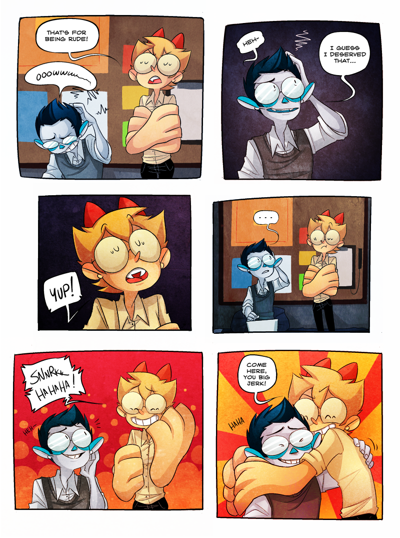 Monsterkind Comic Page 1