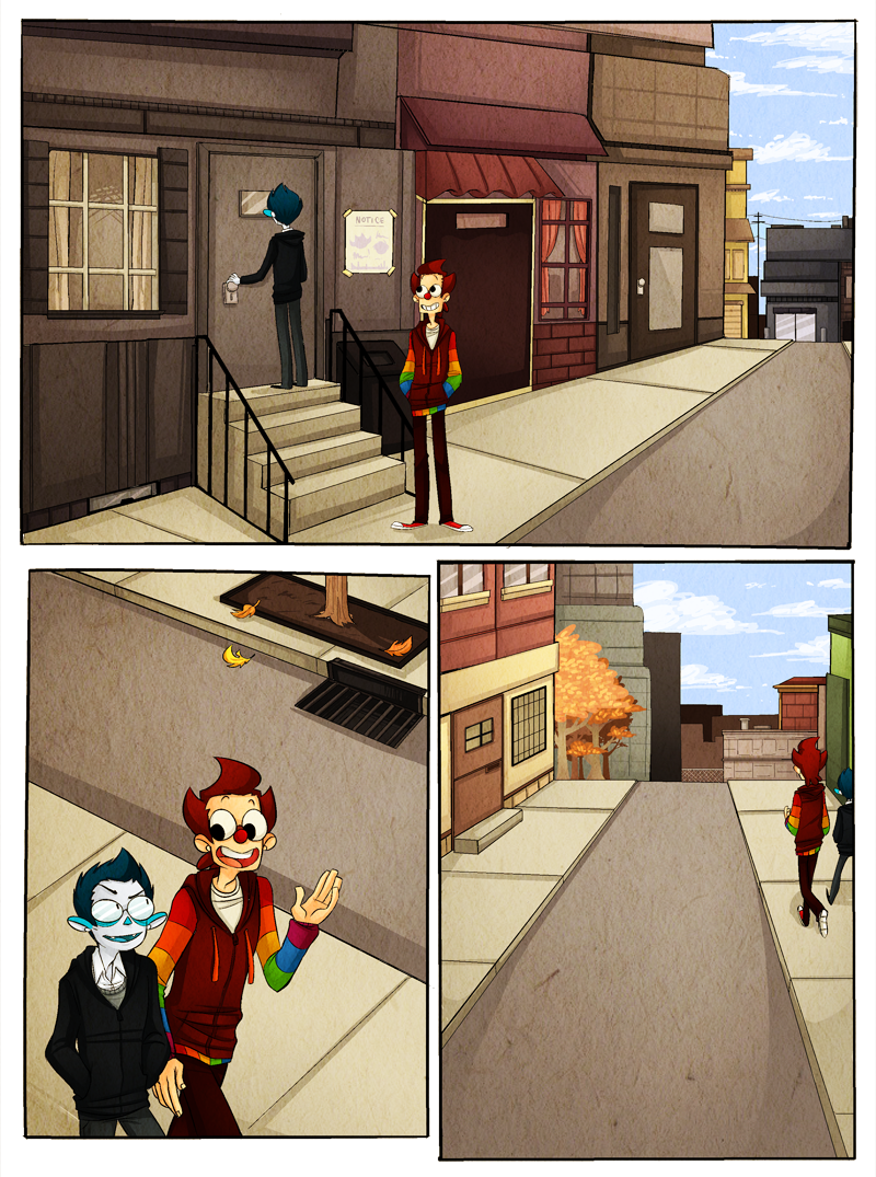 Monsterkind Comic Page 1