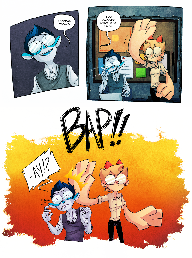 Monsterkind Comic Page 1