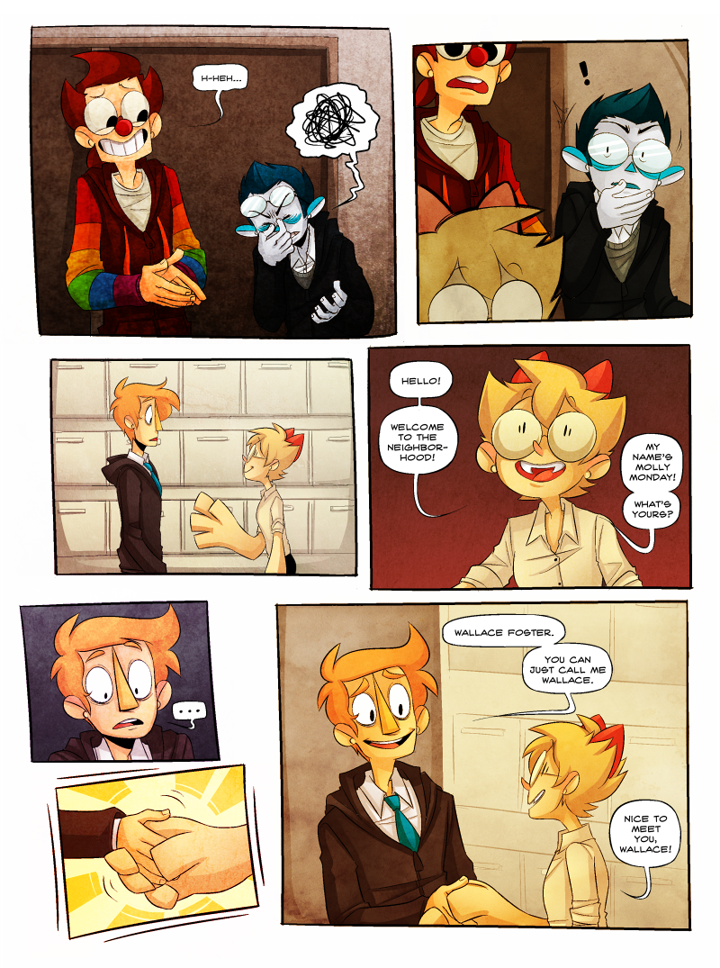 Monsterkind Comic Page 1